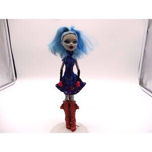 Monster High Freaky Fusion Ghoulia Yelps Doll Red‎ Black Hands High Boots